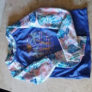 Nautica Kids Swim Rash Guard Size 6